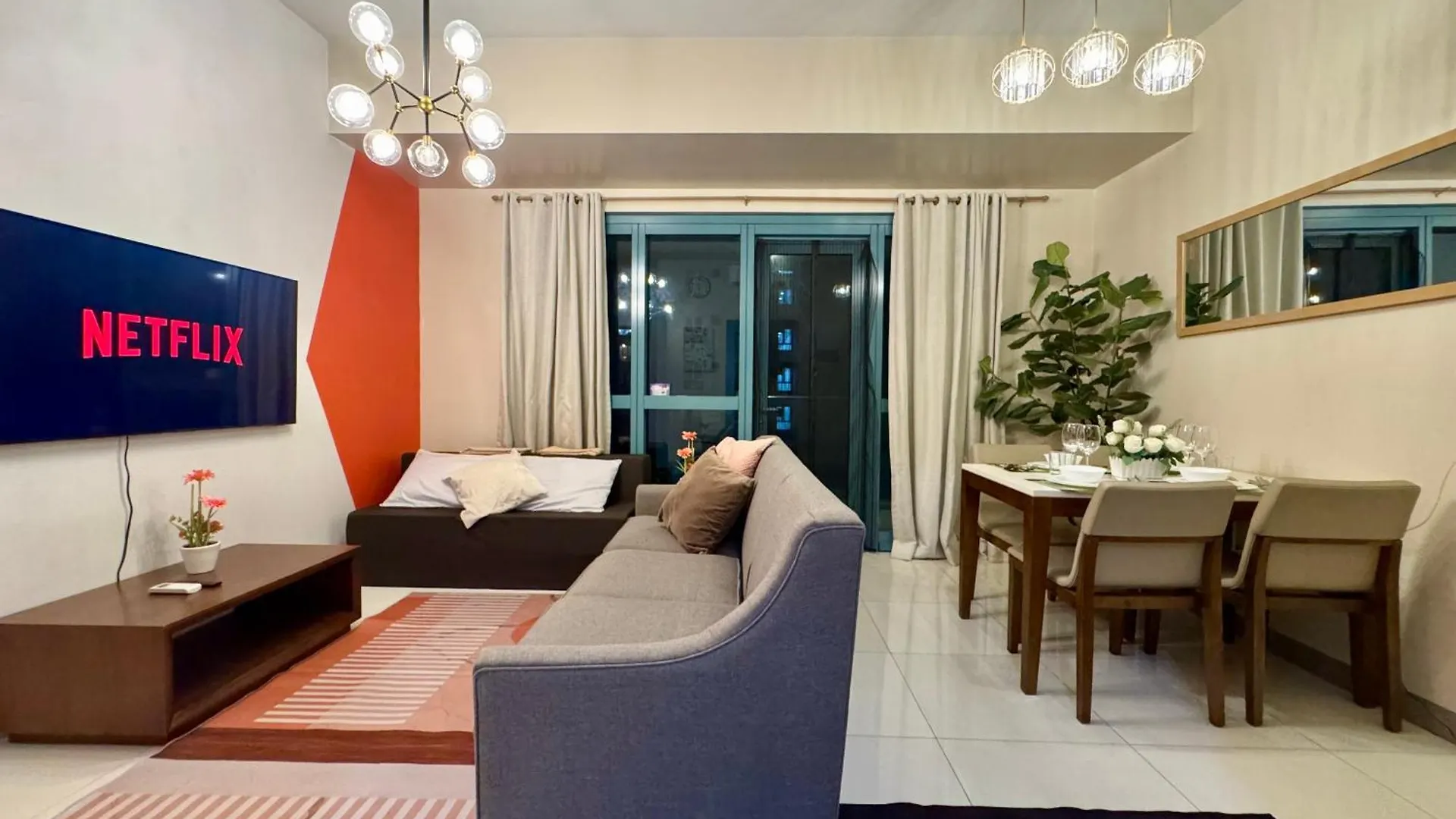 Aparthotel Bgc One Uptown 2Bedroom With Balcony And 1 Free Parking Manila
