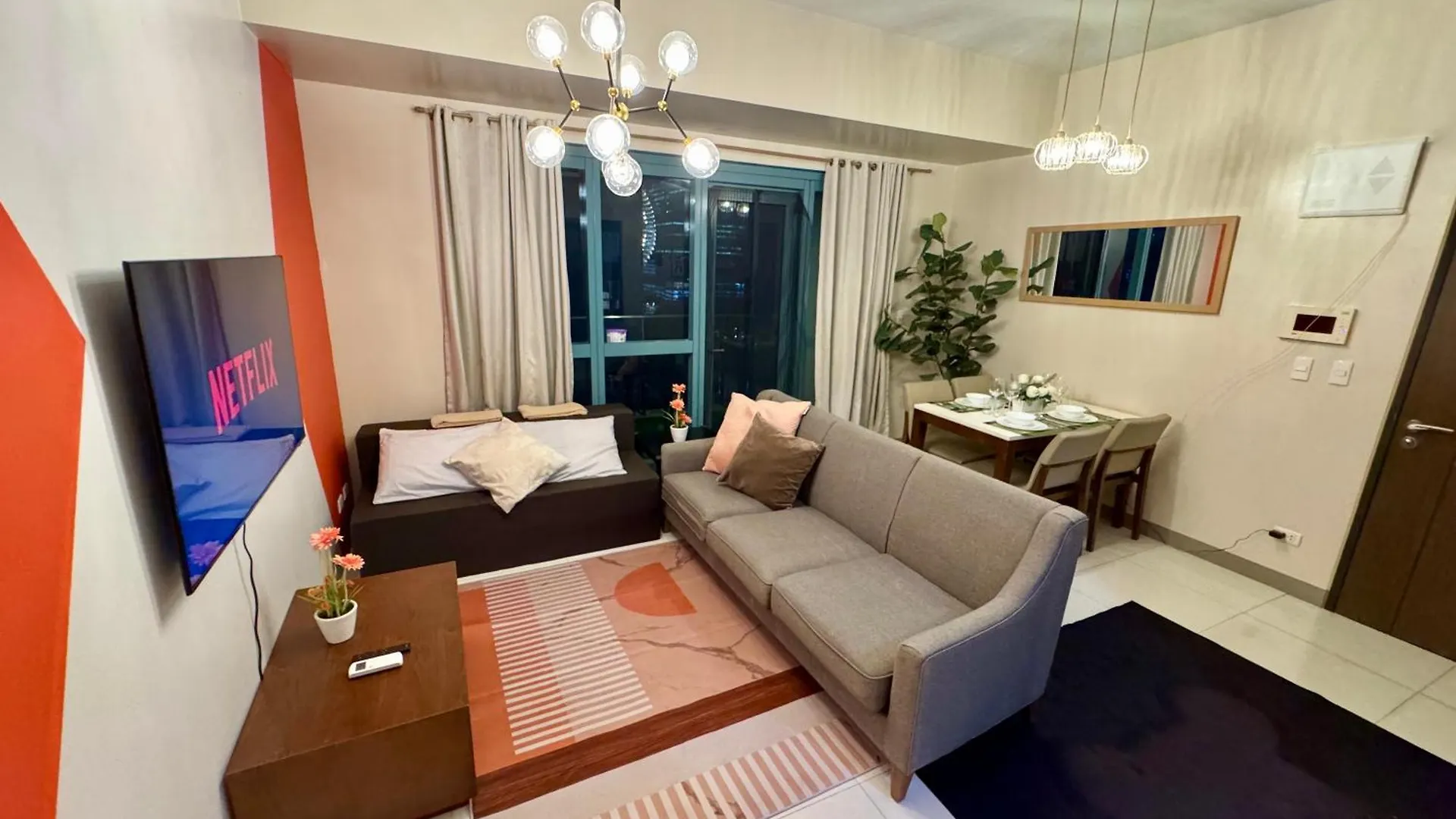 מנילה Bgc One Uptown 2Bedroom With Balcony And 1 Free Parking 0*,  הפיליפינים
