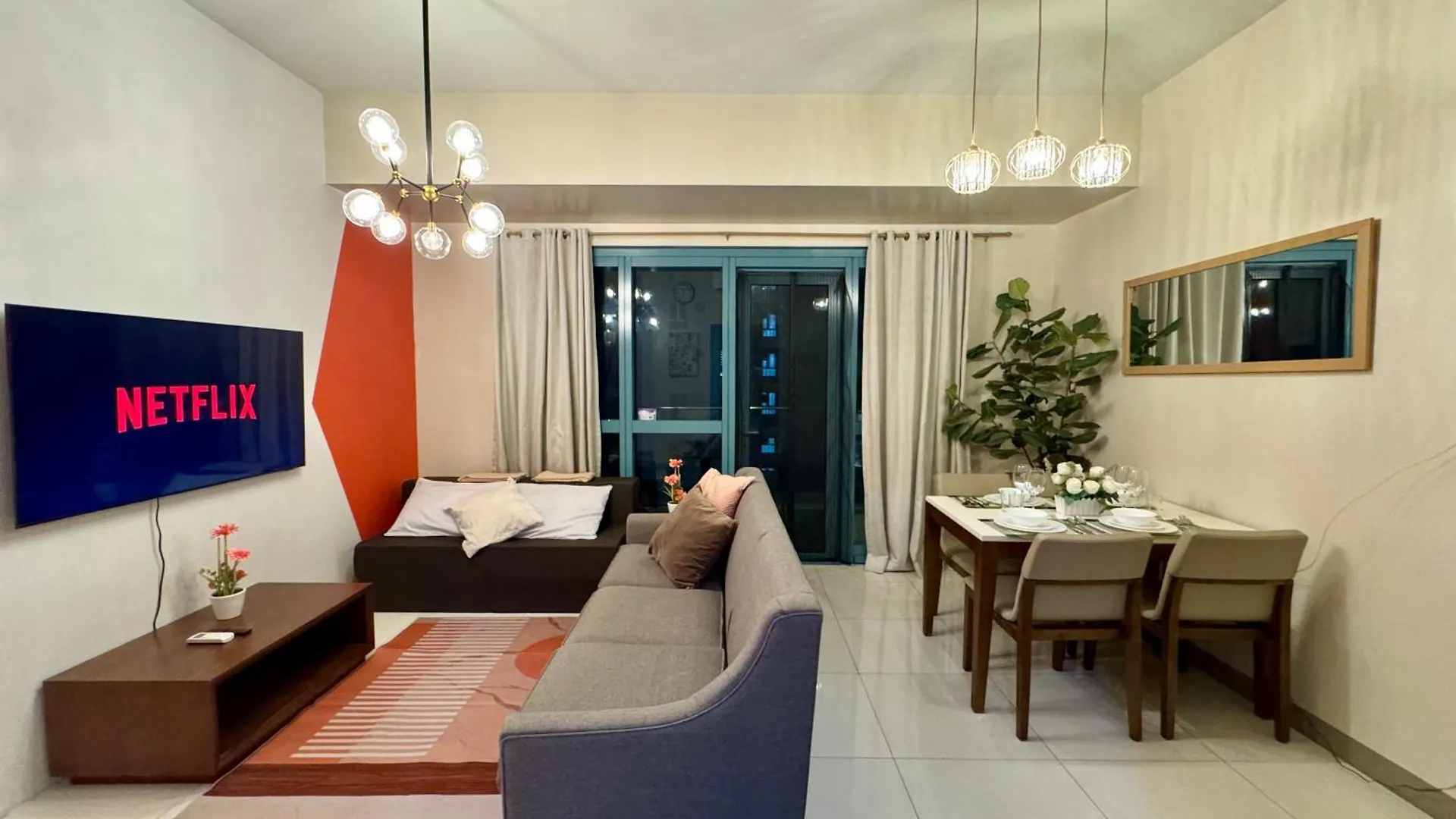 מלון דירות מנילה Bgc One Uptown 2Bedroom With Balcony And 1 Free Parking הפיליפינים